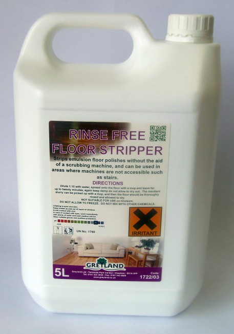 Rinse Free Floor Polish Stripper 5ltr