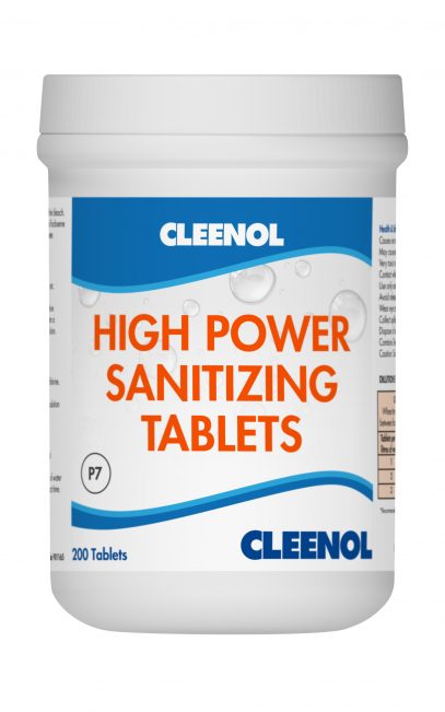 High Power Sanitiszing Tablets